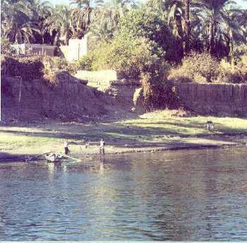 Folkeliv langs Nilen 
